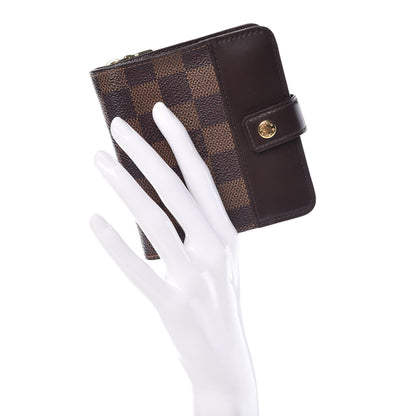 Louis Vuitton Damier Ebene Zippe Zipped Compact Wallet 2 of 11