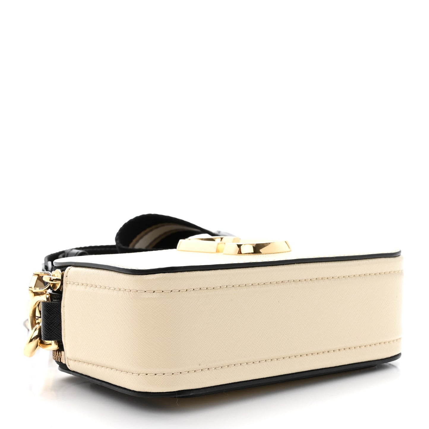 Saffiano Small Snapshot Camera Bag New Cloud White Multicolor