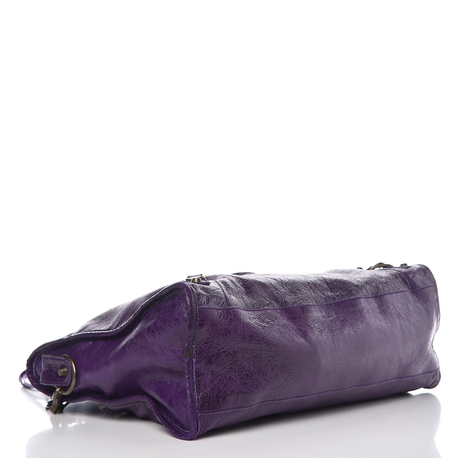 Balenciaga Chevre Classic Hardware City Eggplant 5 of 13