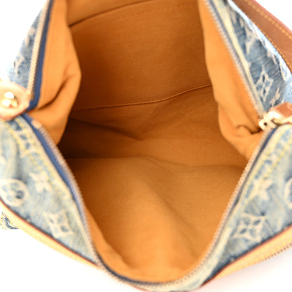 Louis Vuitton Monogram Denim Baggy PM Blue 5 of 18