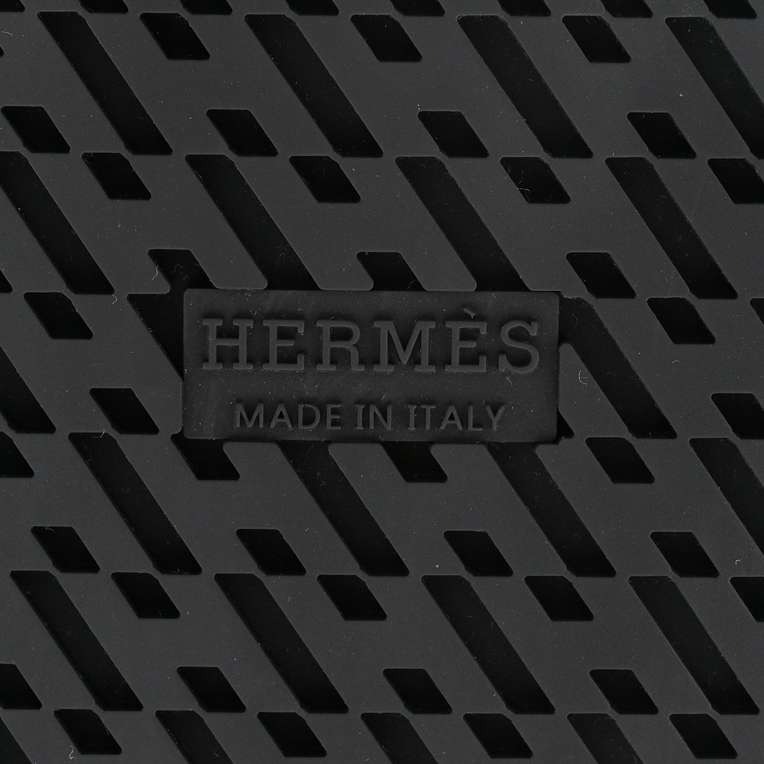Hermes Calfskin Womens Chypre Sandals 37 Black 6 of 12
