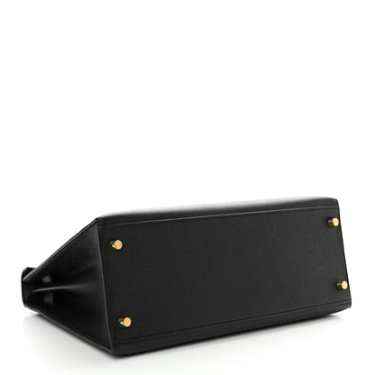 Hermes Epsom Kelly Sellier 28 Black 4 of 15