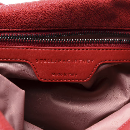 Stella McCartney Shaggy Deer Falabella Fold Over Tote Red 5 of 9