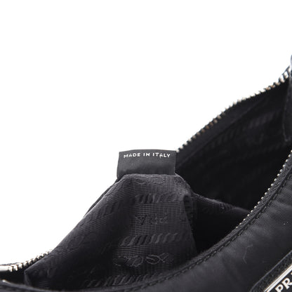 Prada Nylon Re-Edition 2005 Shoulder Bag Black 8 of 10