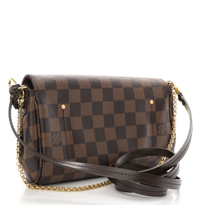 Louis Vuitton Damier Ebene Favorite PM 3 of 11