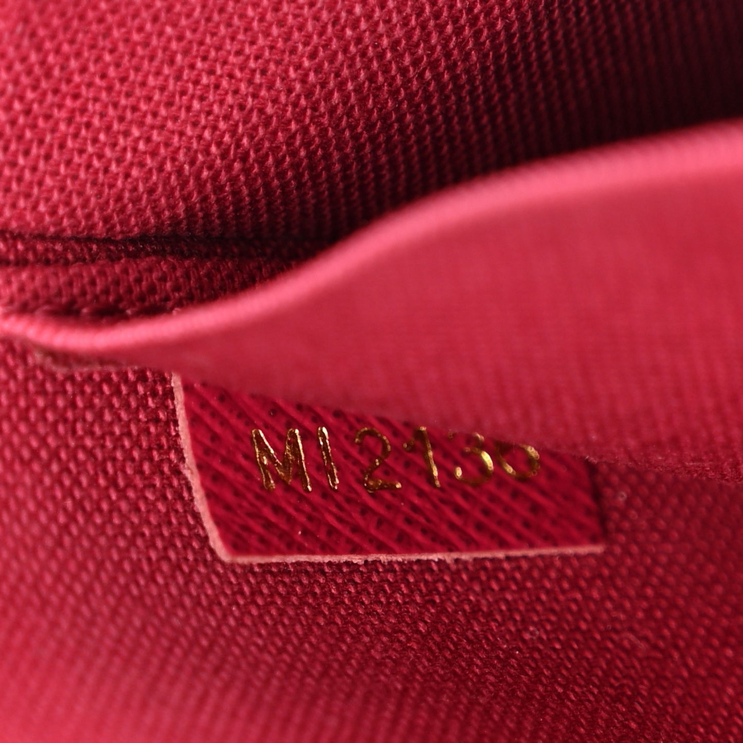 Monogram Pochette Felicie Chain Wallet Fuchsia