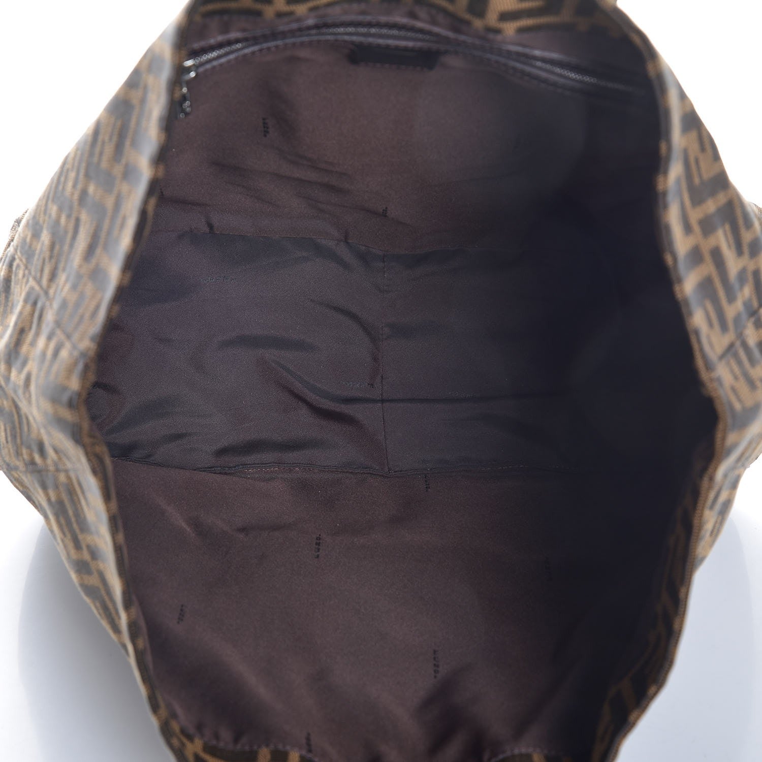 Fendi Zucca Holdall Tote Tobacco Black 5 of 6