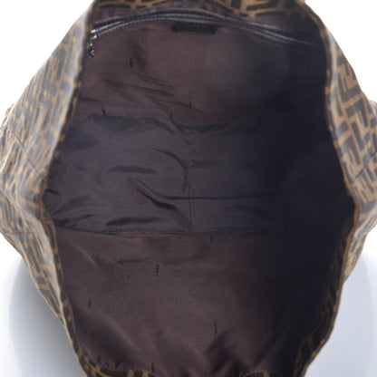 Fendi Zucca Holdall Tote Tobacco Black 5 of 6