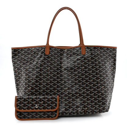 Goyard Goyardine Saint Louis GM Black Gold 3 of 11