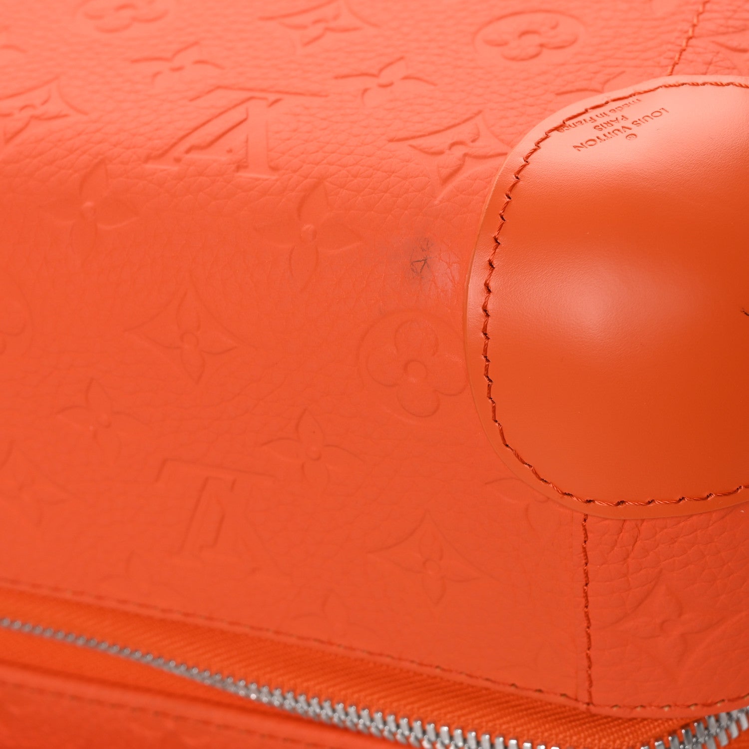 Louis Vuitton Taurillon Horizon 55 Orange 7 of 8