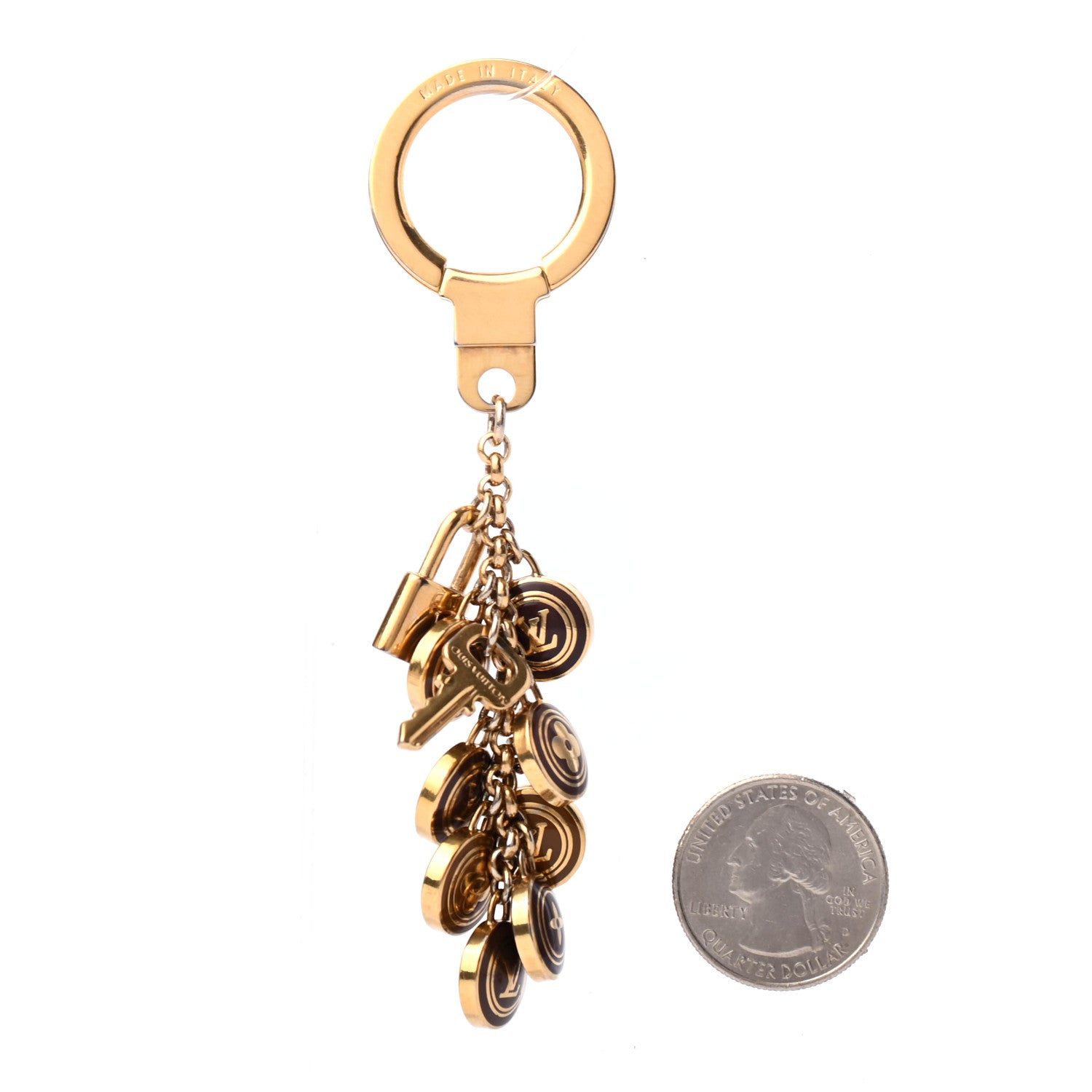 Louis Vuitton Pastilles Key Ring Holder Brown 2 of 4