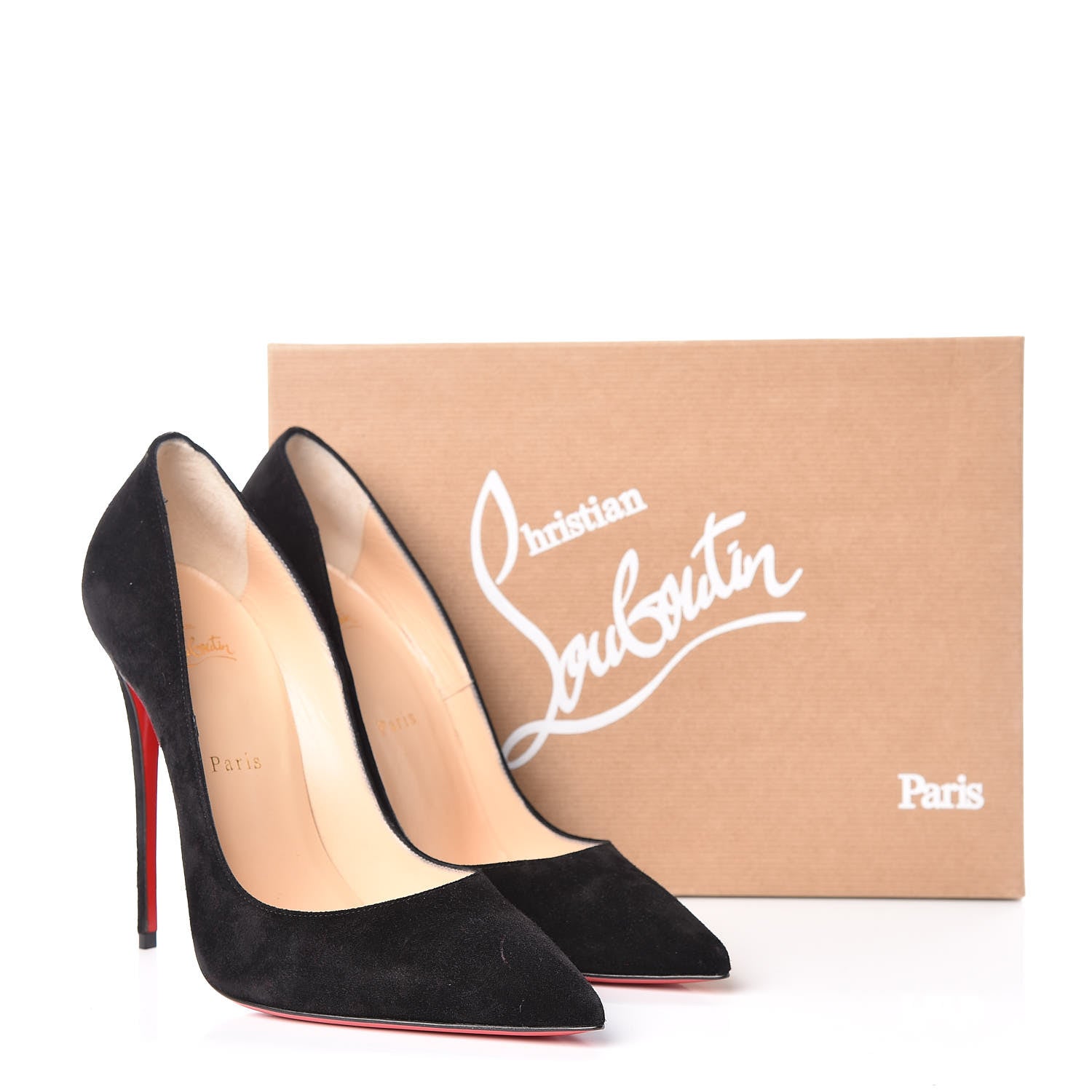 Christian Louboutin Suede So Kate 120 Pumps 40 Black 8 of 8