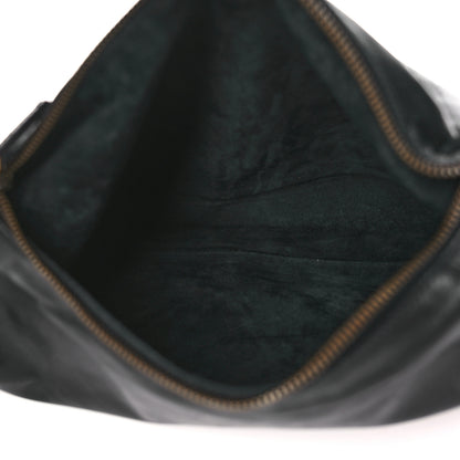 Gucci Calfskin Medium Horsebit Chain Hobo Black 6 of 11