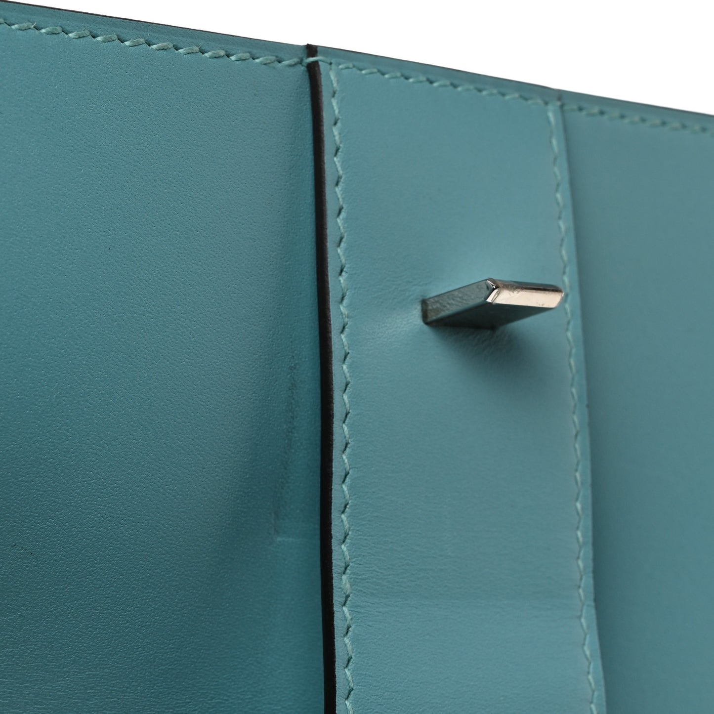 Tadelakt Medor 23 Clutch Bleu Atoll