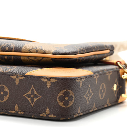 Louis Vuitton X NIGO Reverse Monogram Stripes Trio Messenger 9 of 10