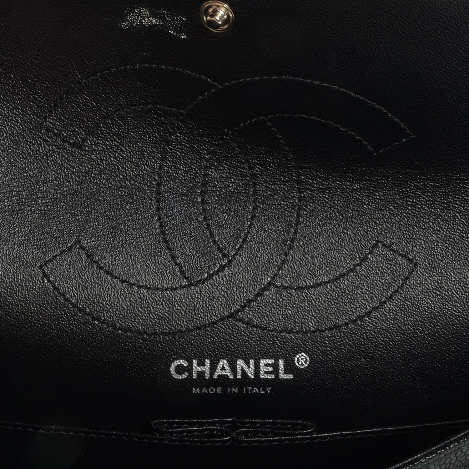 Chanel Caviar Quilted 2.55 Reissue 255 Black 7 of 10