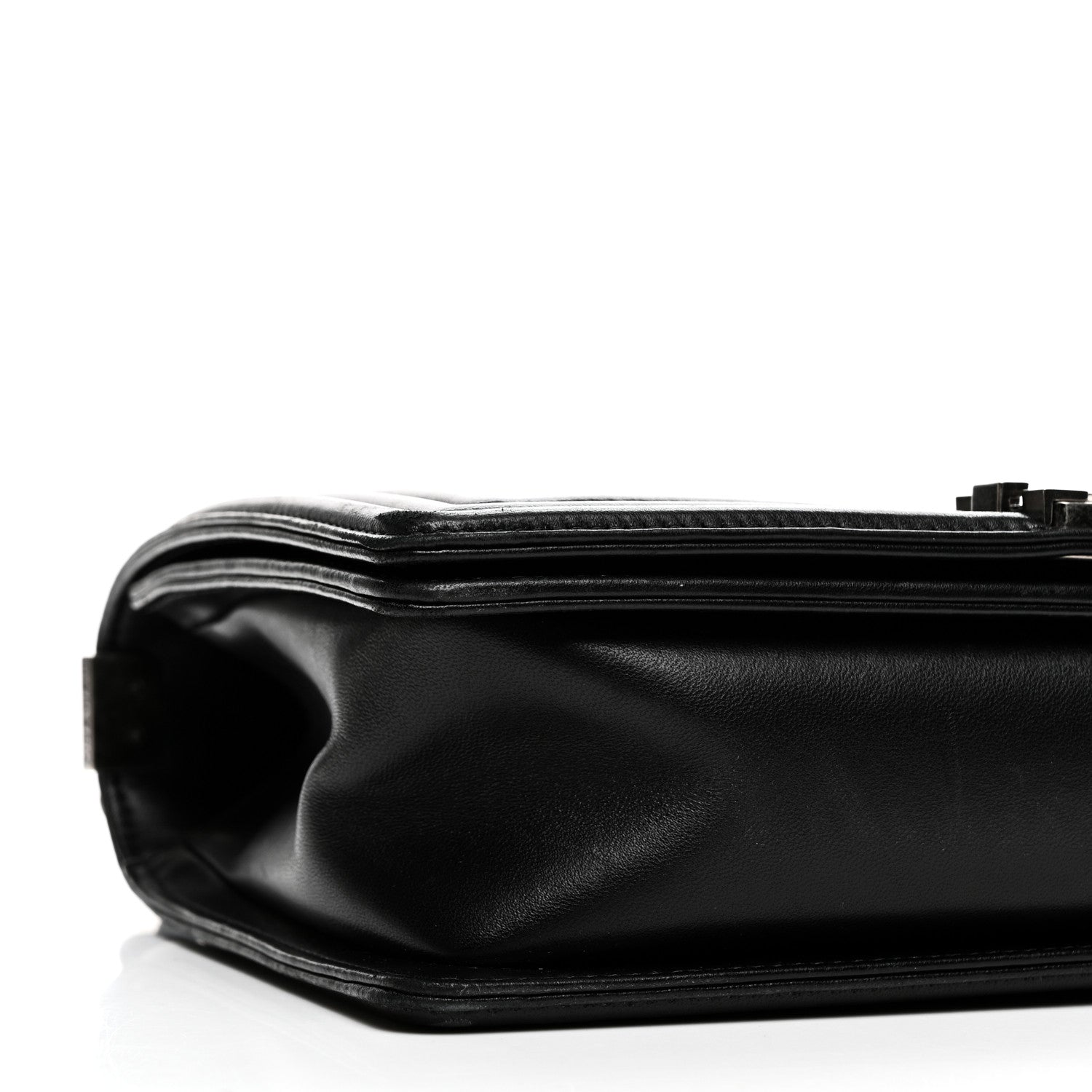 Chanel Lambskin Quilted New Medium Boy Flap Black 9 of 10