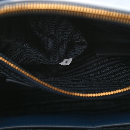 Prada Saffiano Lux Galleria Front Pocket Tote Bluette Cobalto 9 of 17