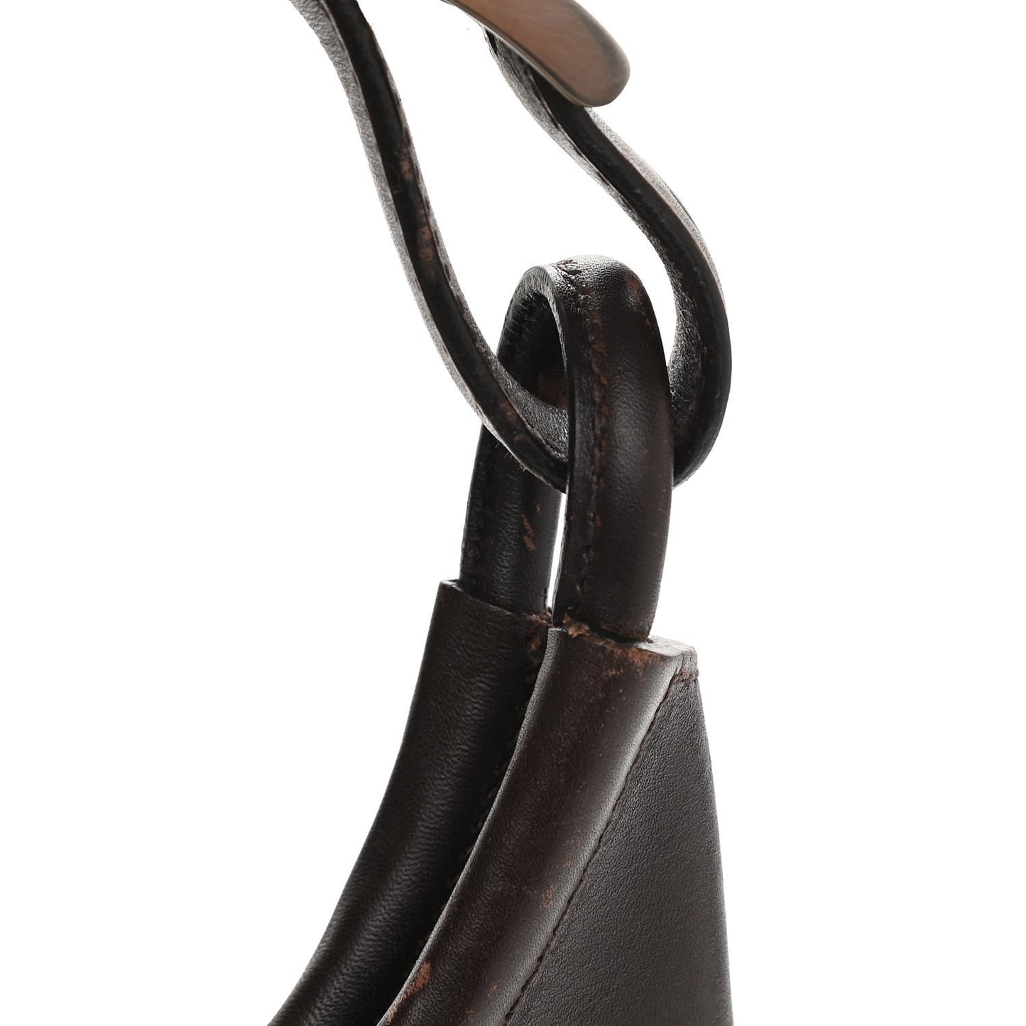 Calf Hair Leopard Print Hobo Miele Moro
