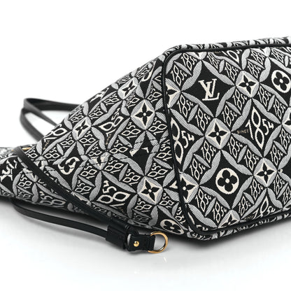 Louis Vuitton Jacquard Since 1854 Neverfull MM  Grey 9 of 11