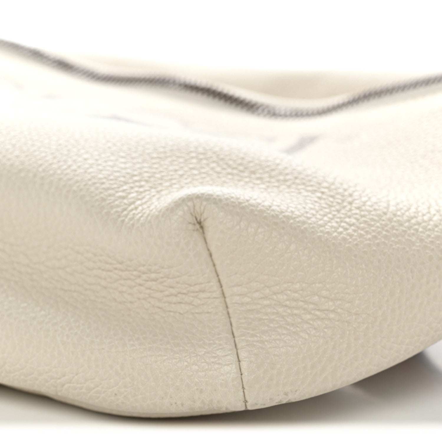 Gucci Grained Calfskin Logo Belt Bag White 10 of 10