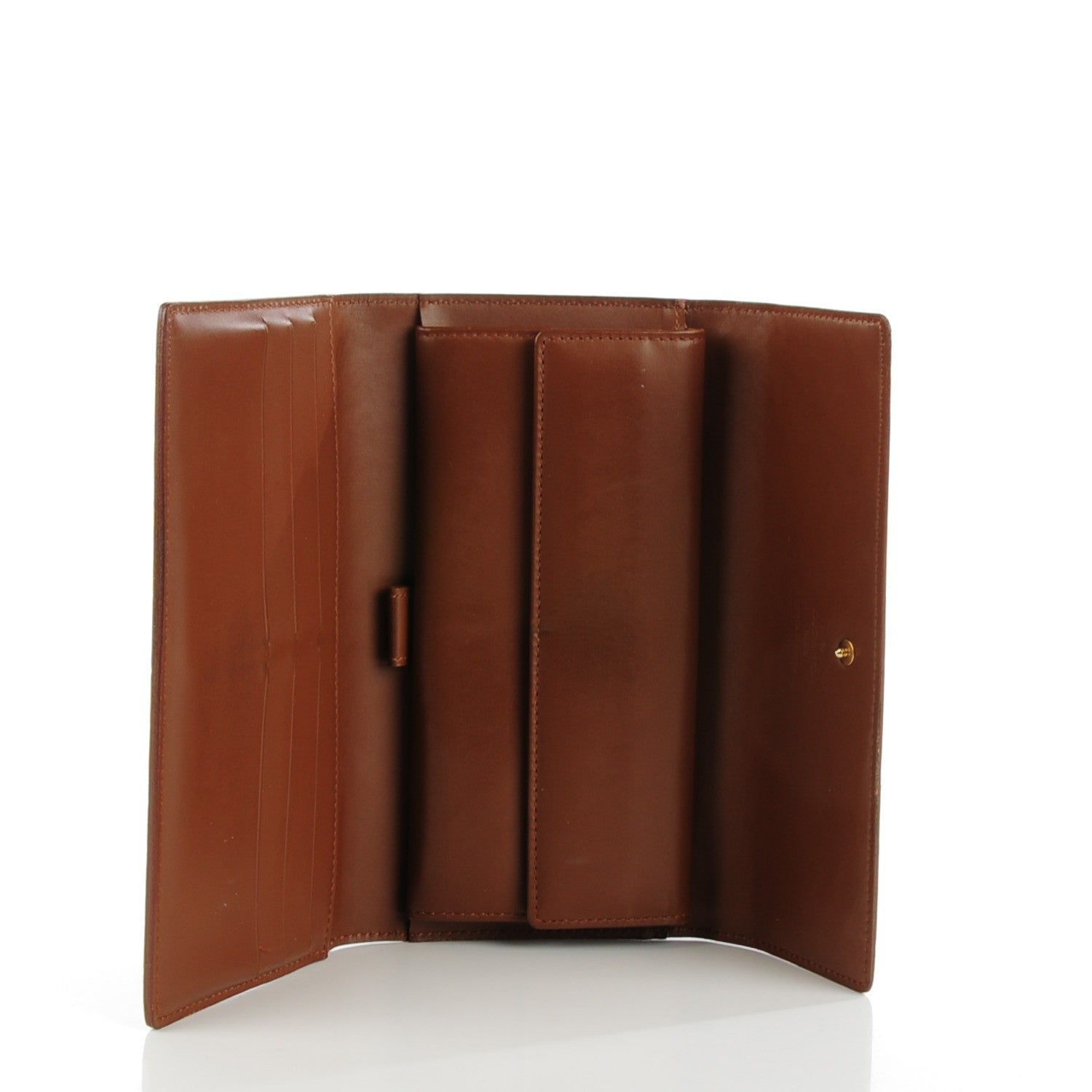 Louis Vuitton Vernis Porte Tresor International Wallet Bronze 9 of 10