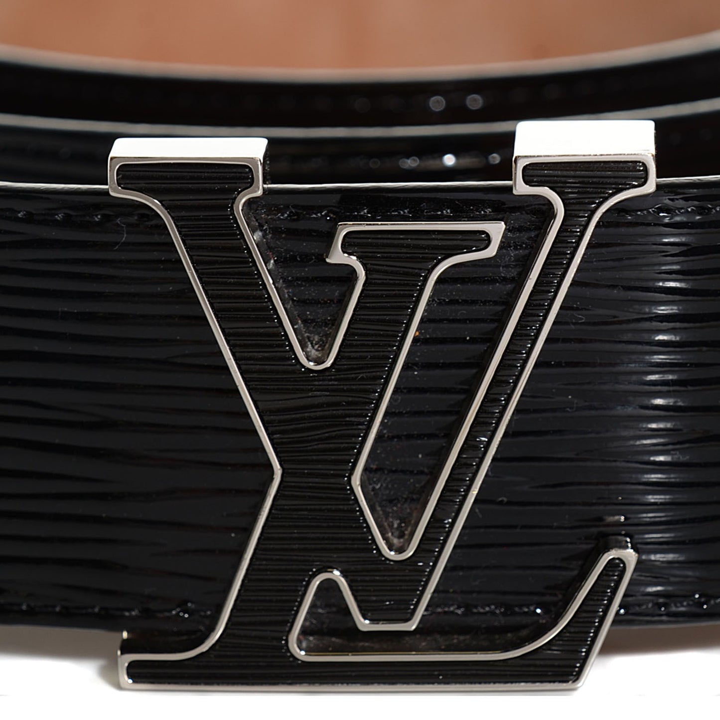 Electric Epi 40mm LV Initiales Belt 95 38 Black