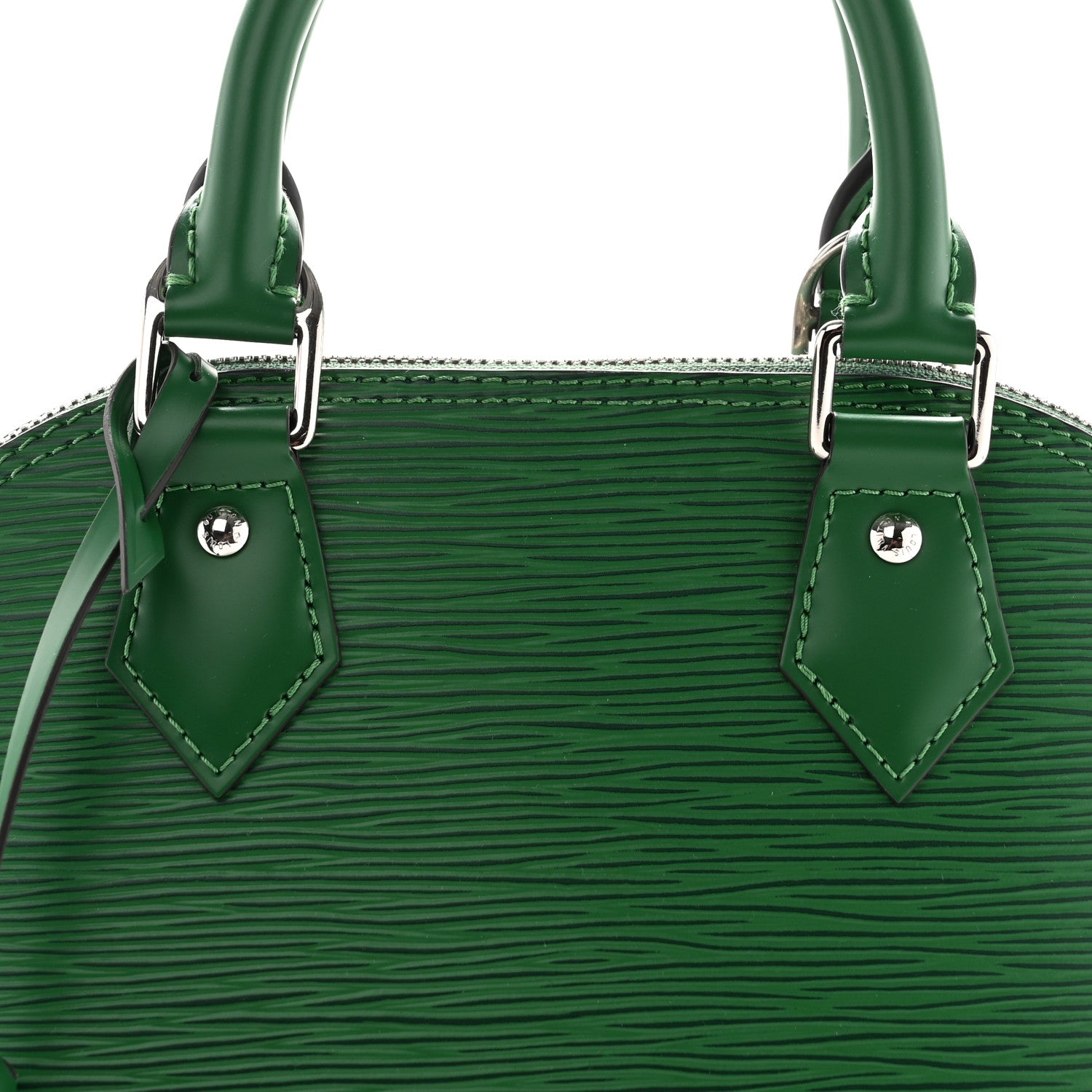 Louis Vuitton Epi Alma BB Borneo Green 8 of 10