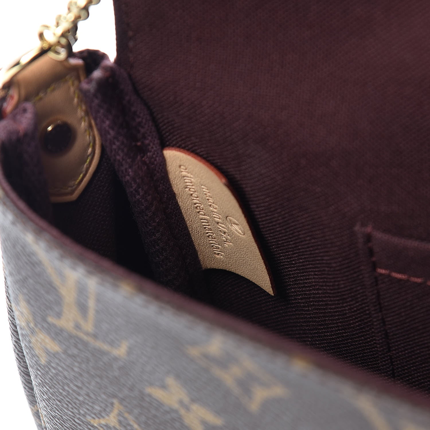 Louis Vuitton Monogram Favorite MM 8 of 13