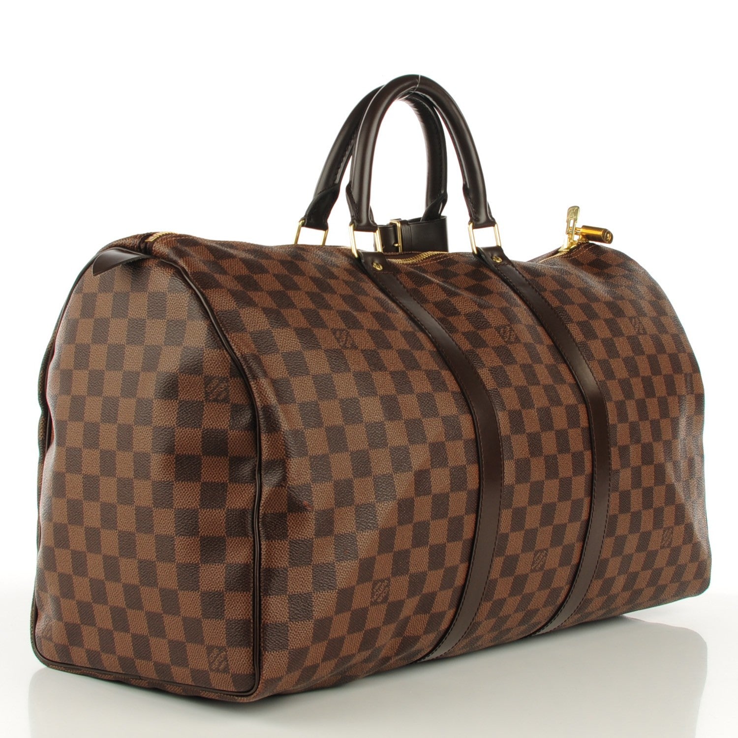 Louis Vuitton Damier Ebene Keepall 50 3 of 9