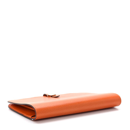 Hermes Togo Dogon Duo Wallet Orange 5 of 9