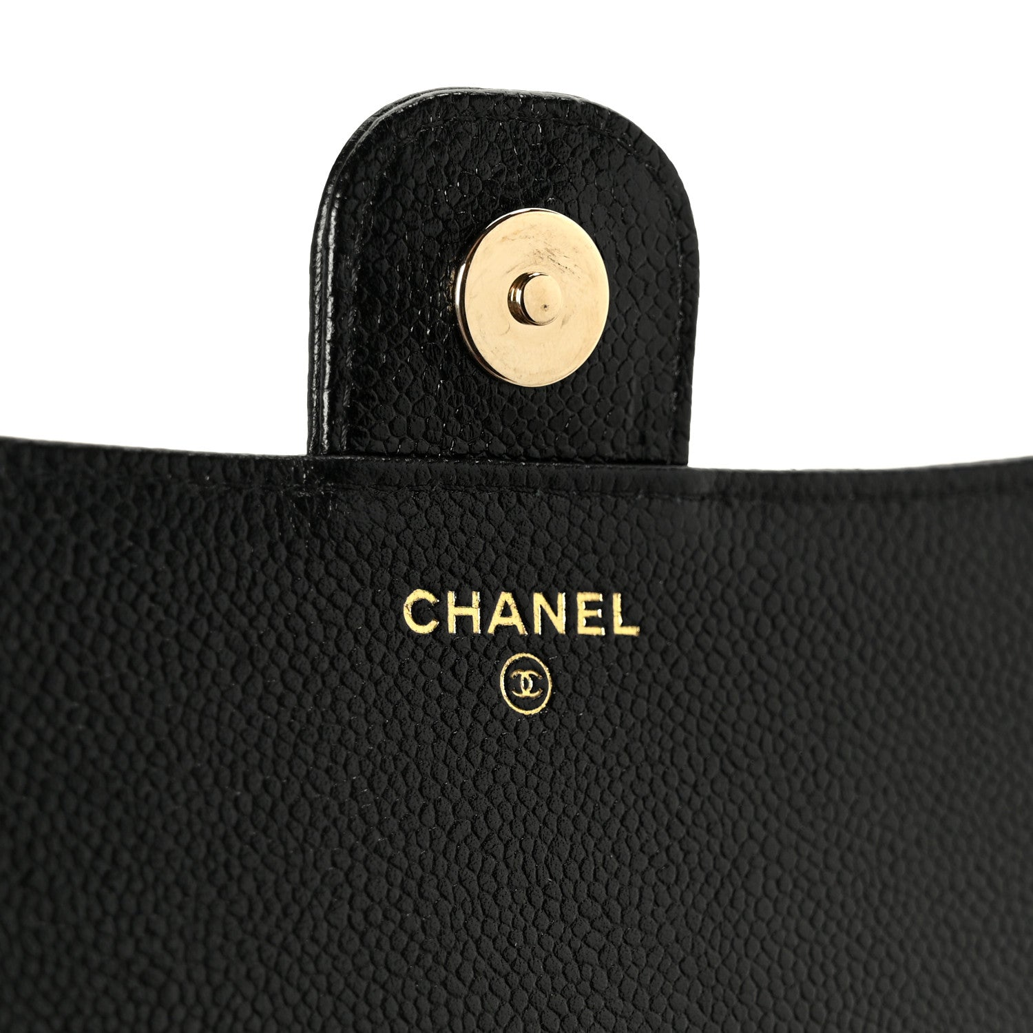 Chanel Caviar Fabric Foldable Tote Bag With Chain Black Multicolor 12 of 20