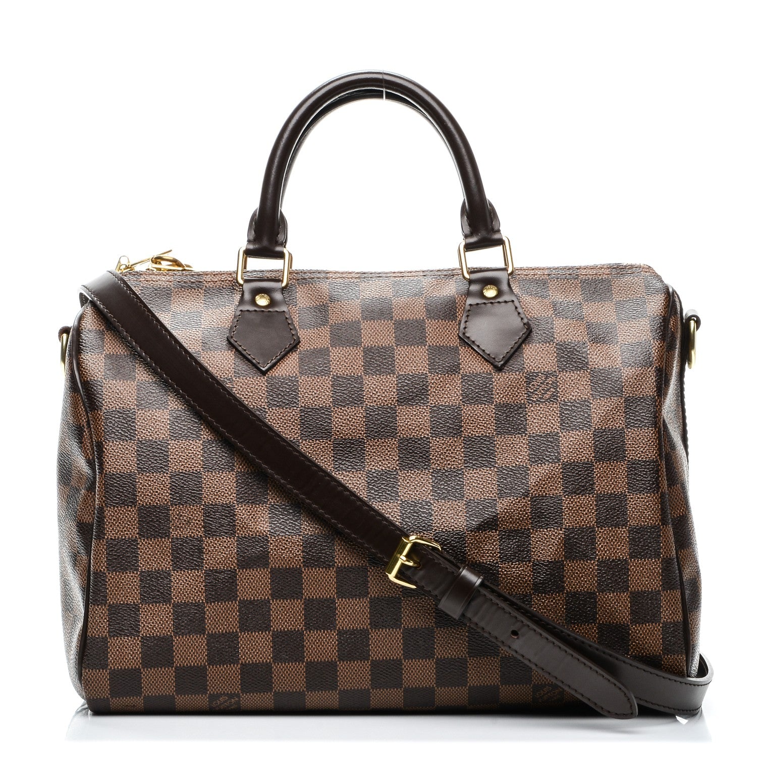 Louis Vuitton Damier Ebene Speedy Bandouliere 30 1 of 7