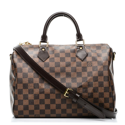 Louis Vuitton Damier Ebene Speedy Bandouliere 30 1 of 7