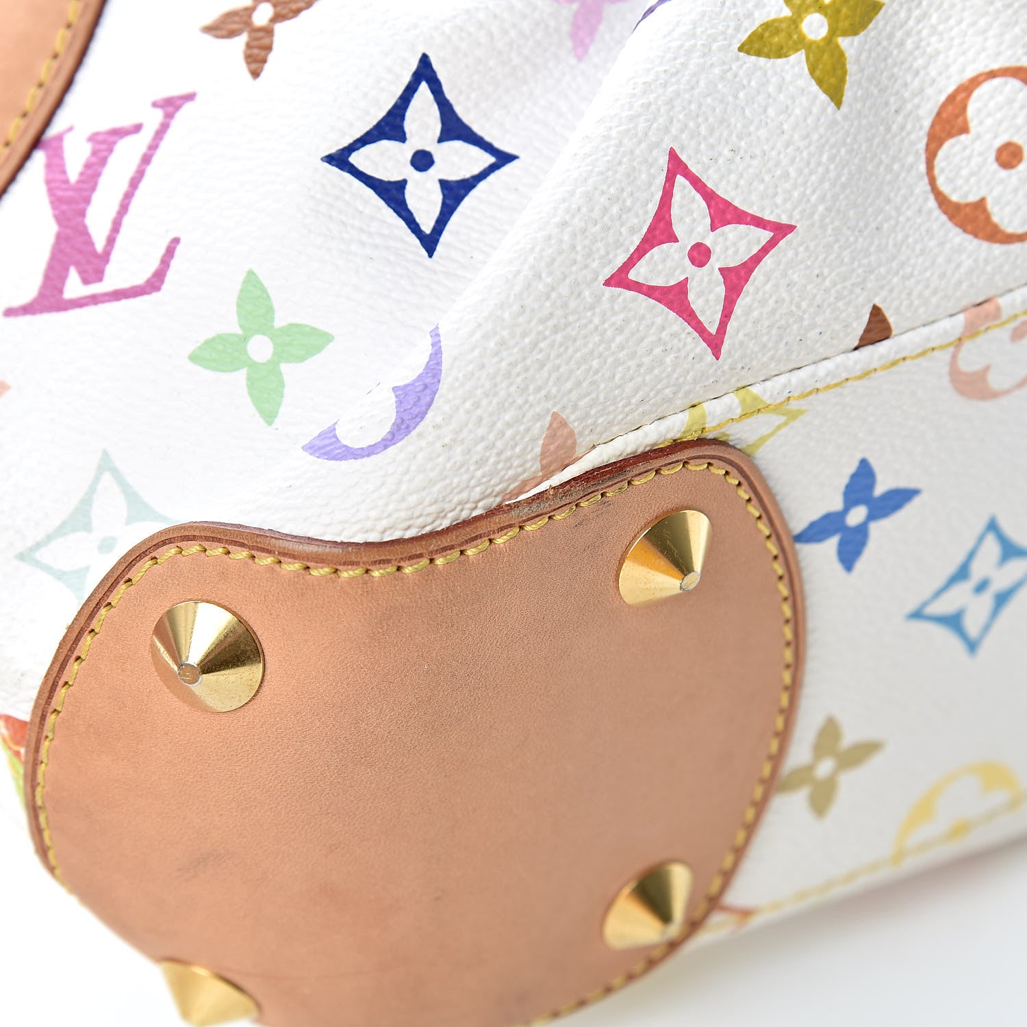Louis Vuitton Monogram Multicolor Judy PM White 8 of 14