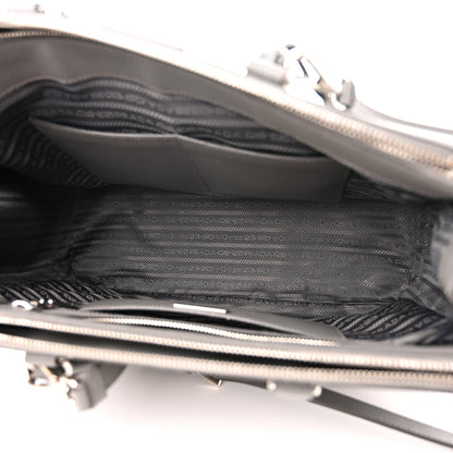 Prada Saffiano Large Galleria Double Zip Tote Marmo 5 of 16