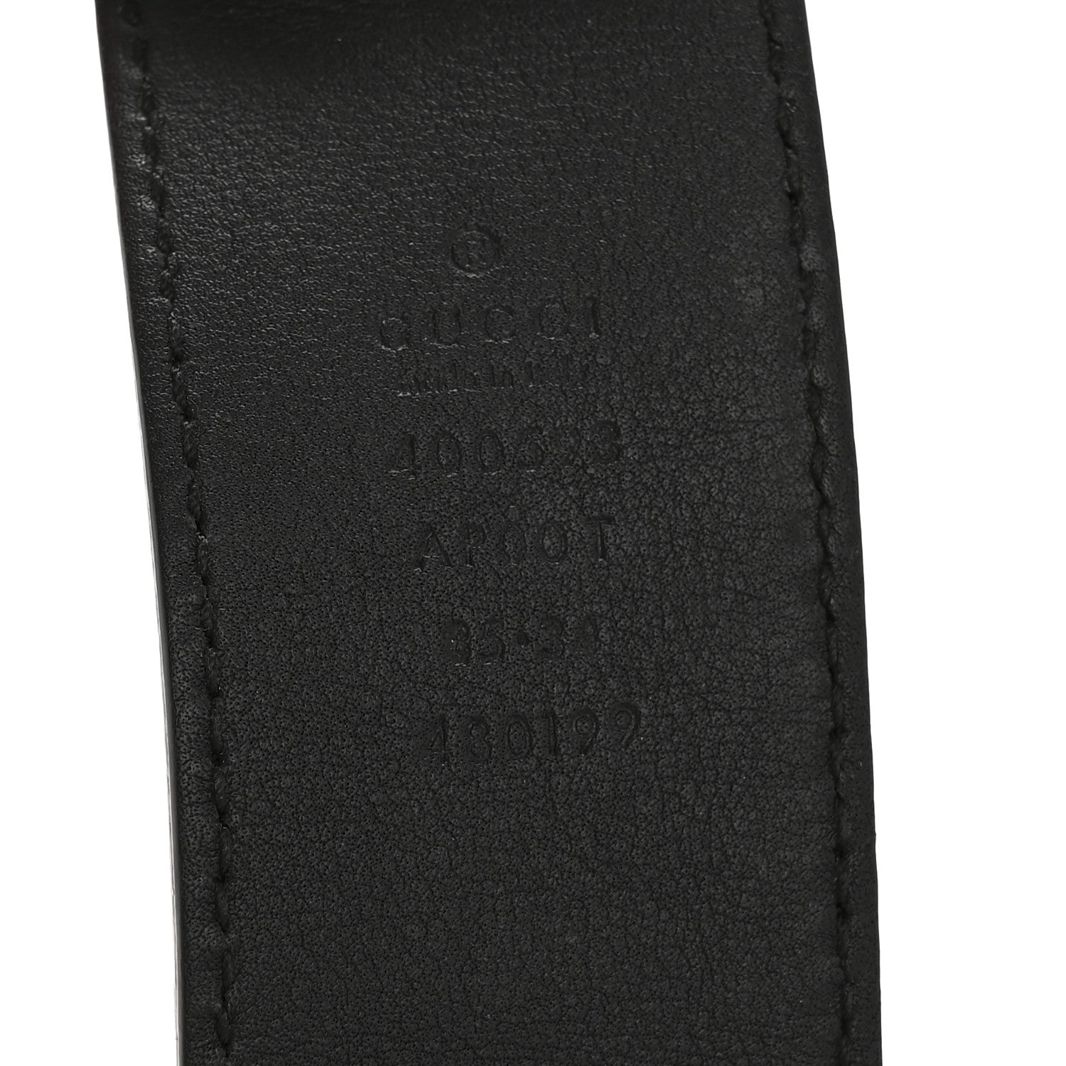 Gucci Calfskin Double G 40mm Belt 85 34 Black 5 of 8