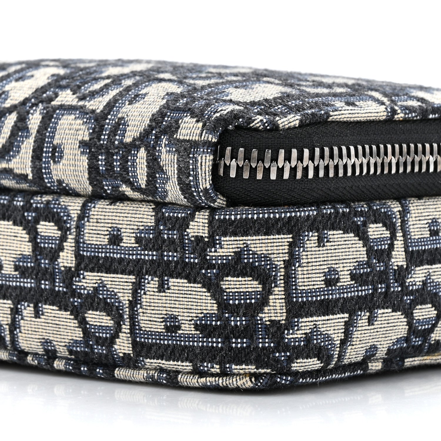 Christian Dior Oblique Pouch Navy Blue 10 of 11
