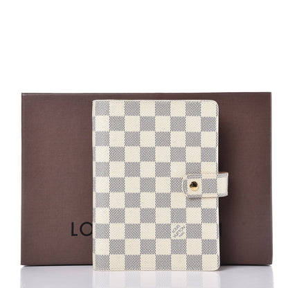 Louis Vuitton Damier Azur Medium Ring Agenda Cover 7 of 7
