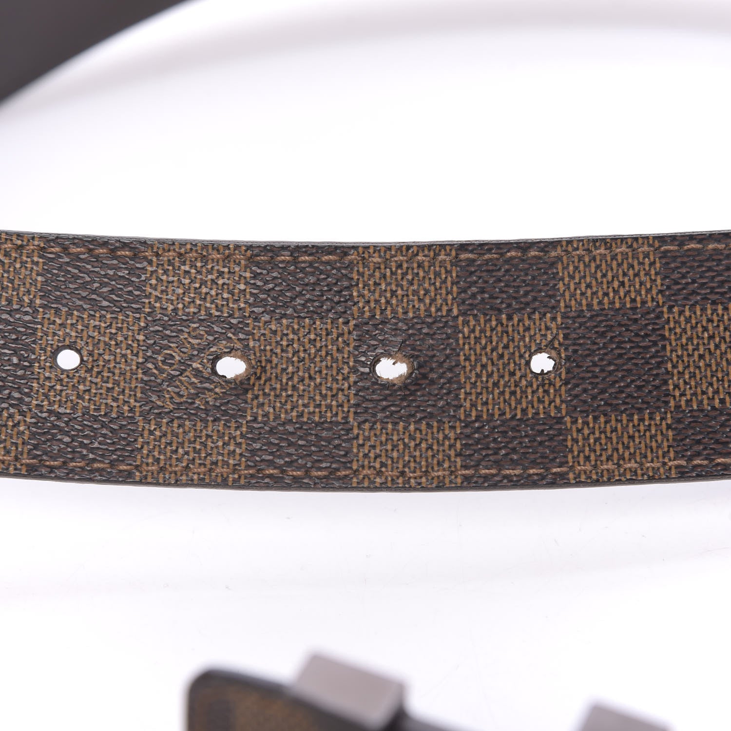 Louis Vuitton Damier Ebene 40mm LV Initiales Belt 90 36 7 of 7