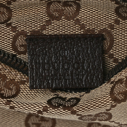 Gucci Monogram Web Belt Bag Dark Brown 6 of 9