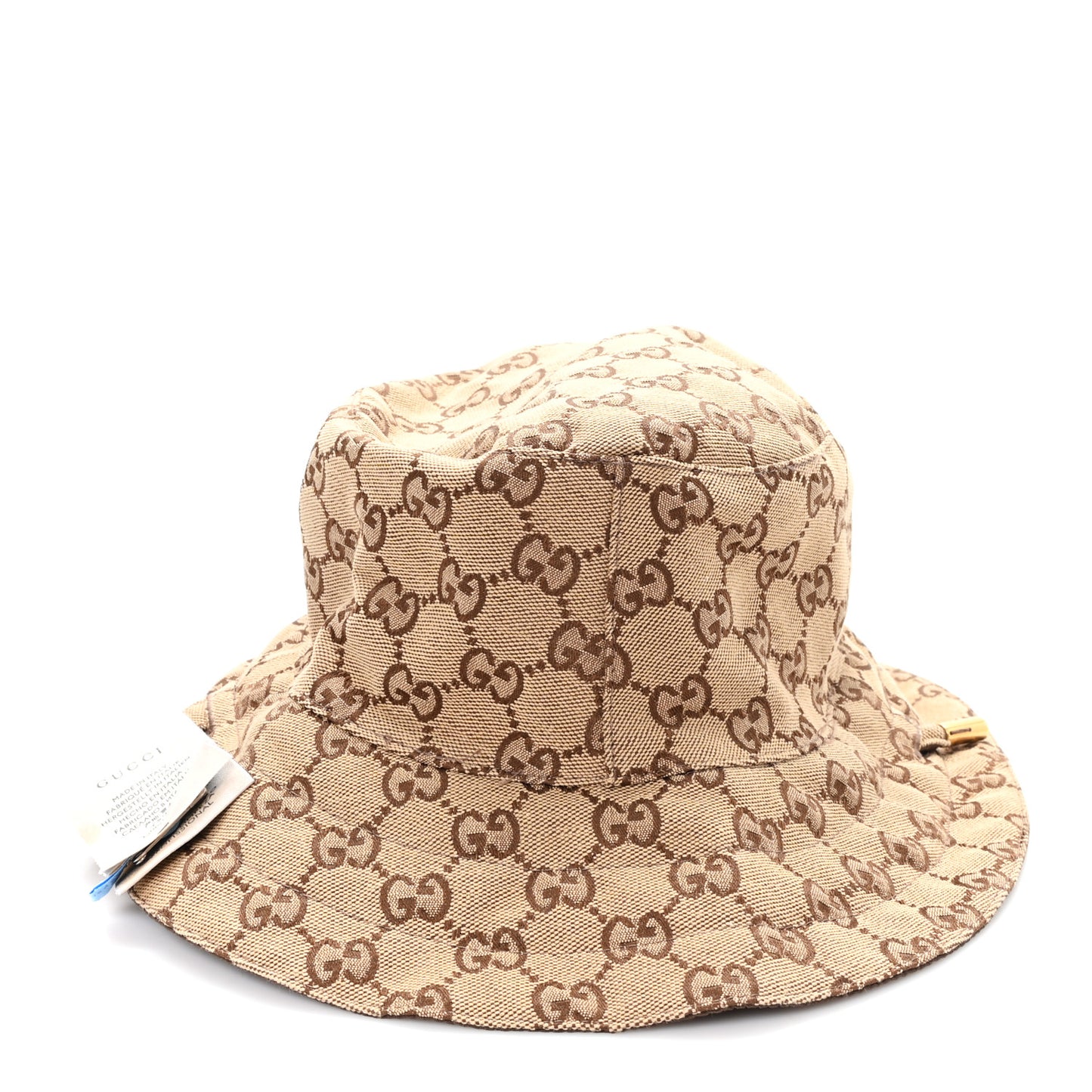Canvas Monogram Reversible Bucket Hat XXL Brown
