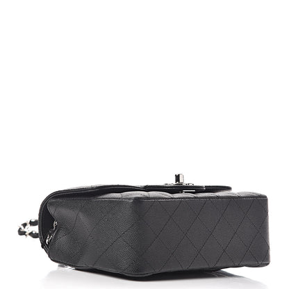 Chanel Caviar Quilted Mini Rectangular Flap Black 4 of 11