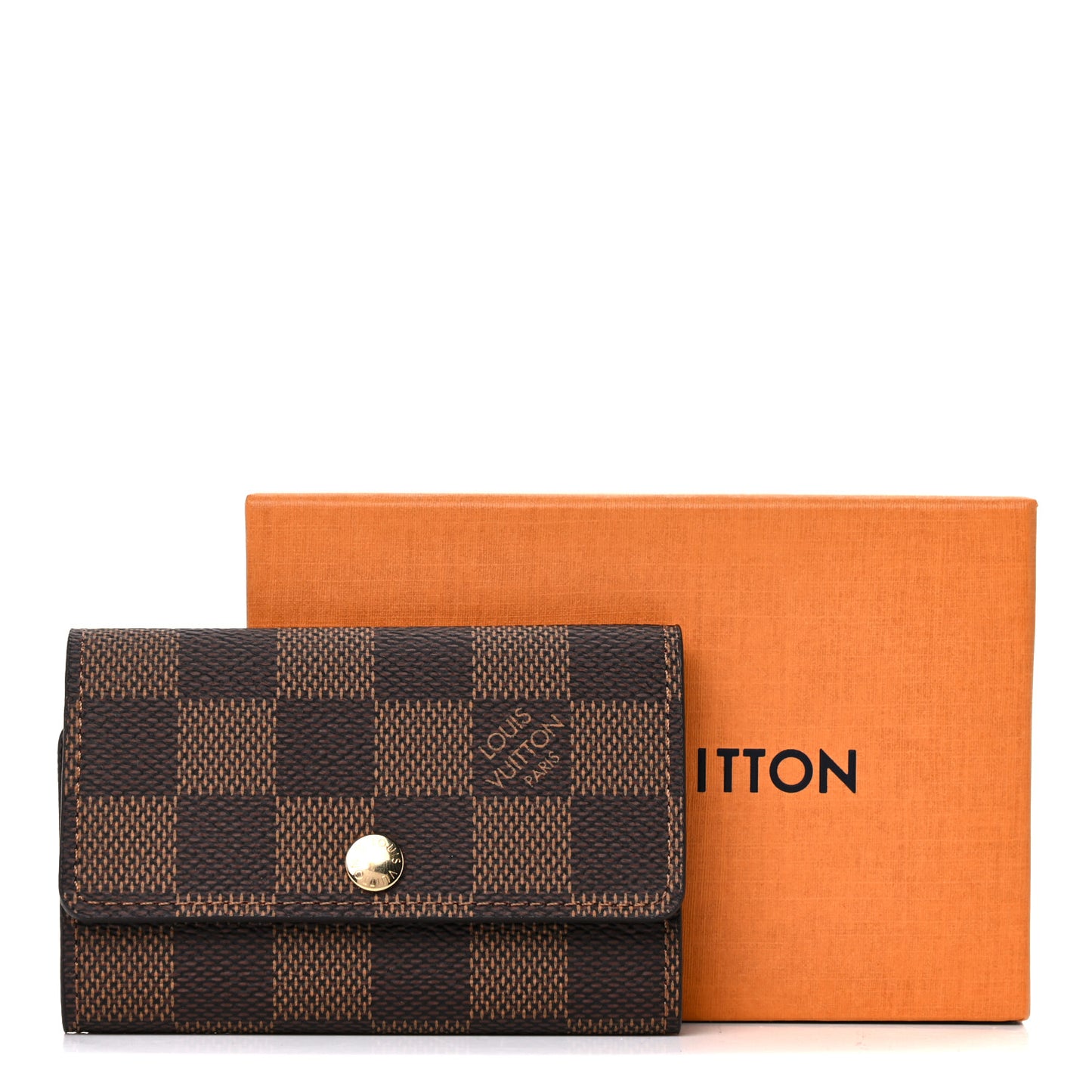 Damier Ebene Multicles 6 Key Holder