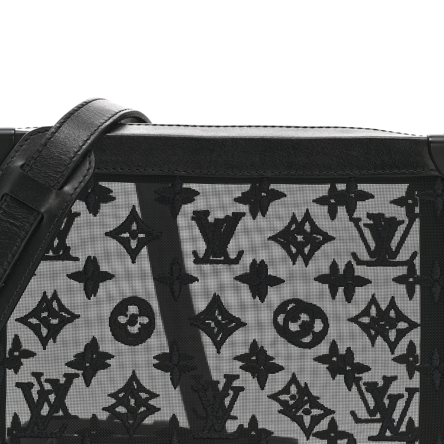 Monogram See Through Soft Trunk Black