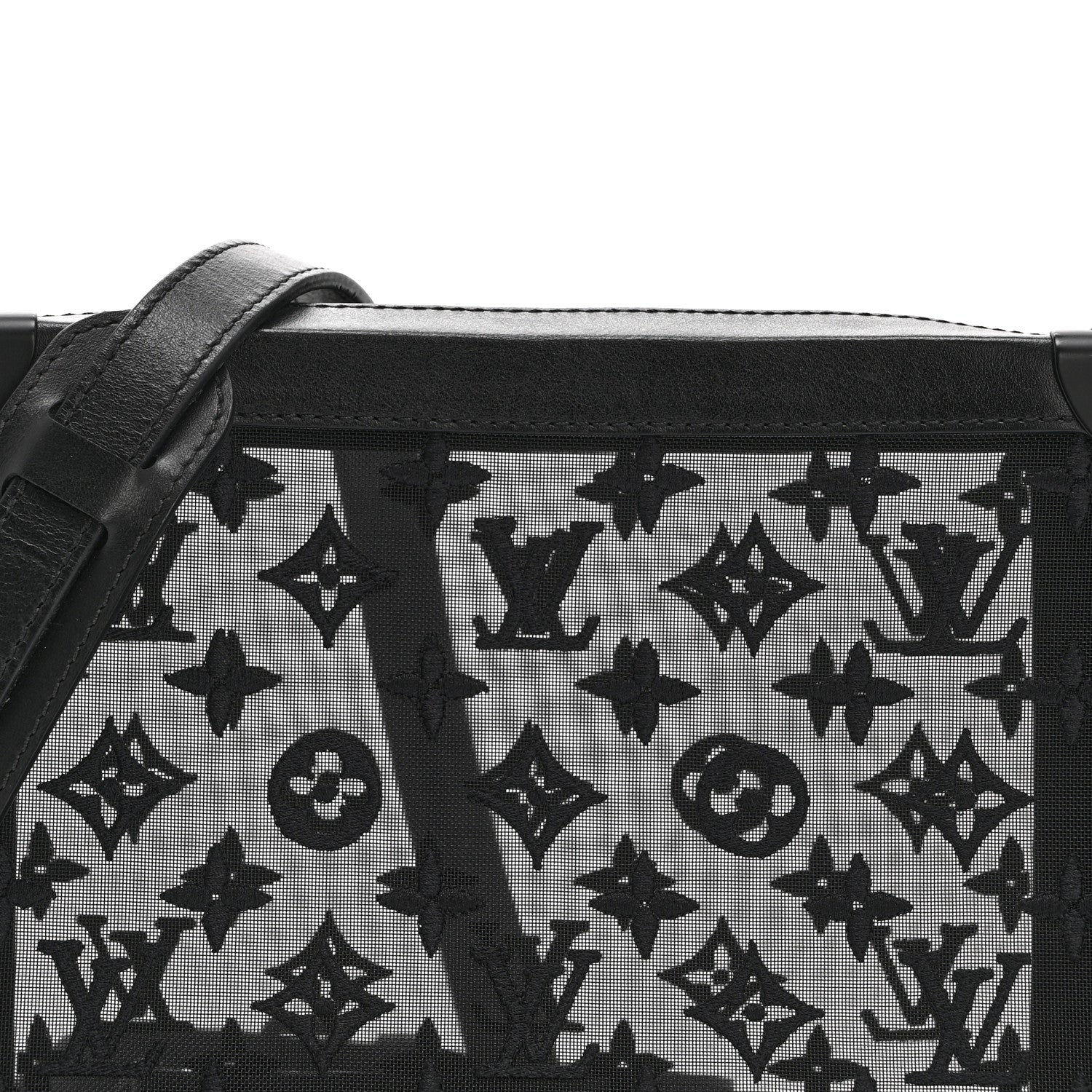 Louis Vuitton Monogram See Through Soft Trunk Black 7 of 9