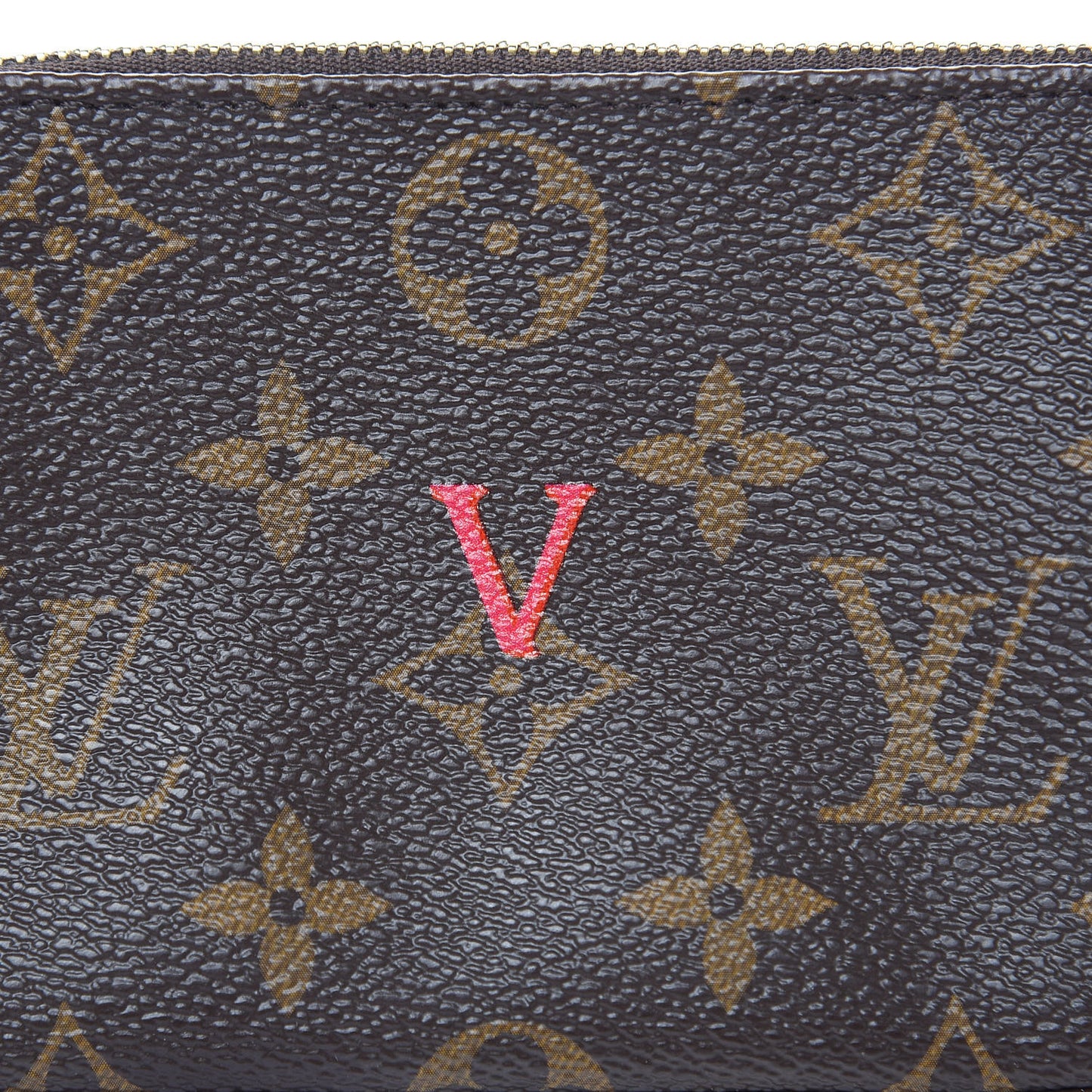 Monogram My LV Heritage Mini Pochette Accessories Fuchsia