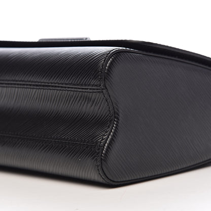Louis Vuitton Epi Twist Shoulder Bag MM Matte Black 7 of 10