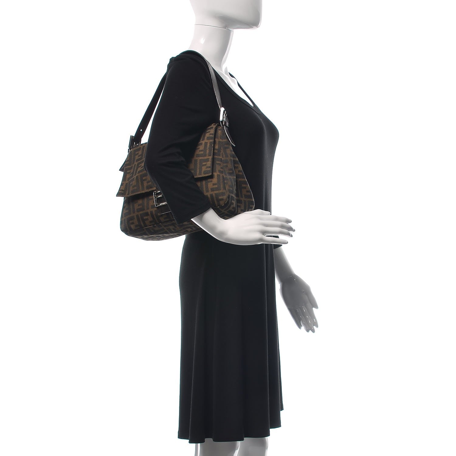 Fendi Zucca Mama Baguette Tobacco 2 of 8