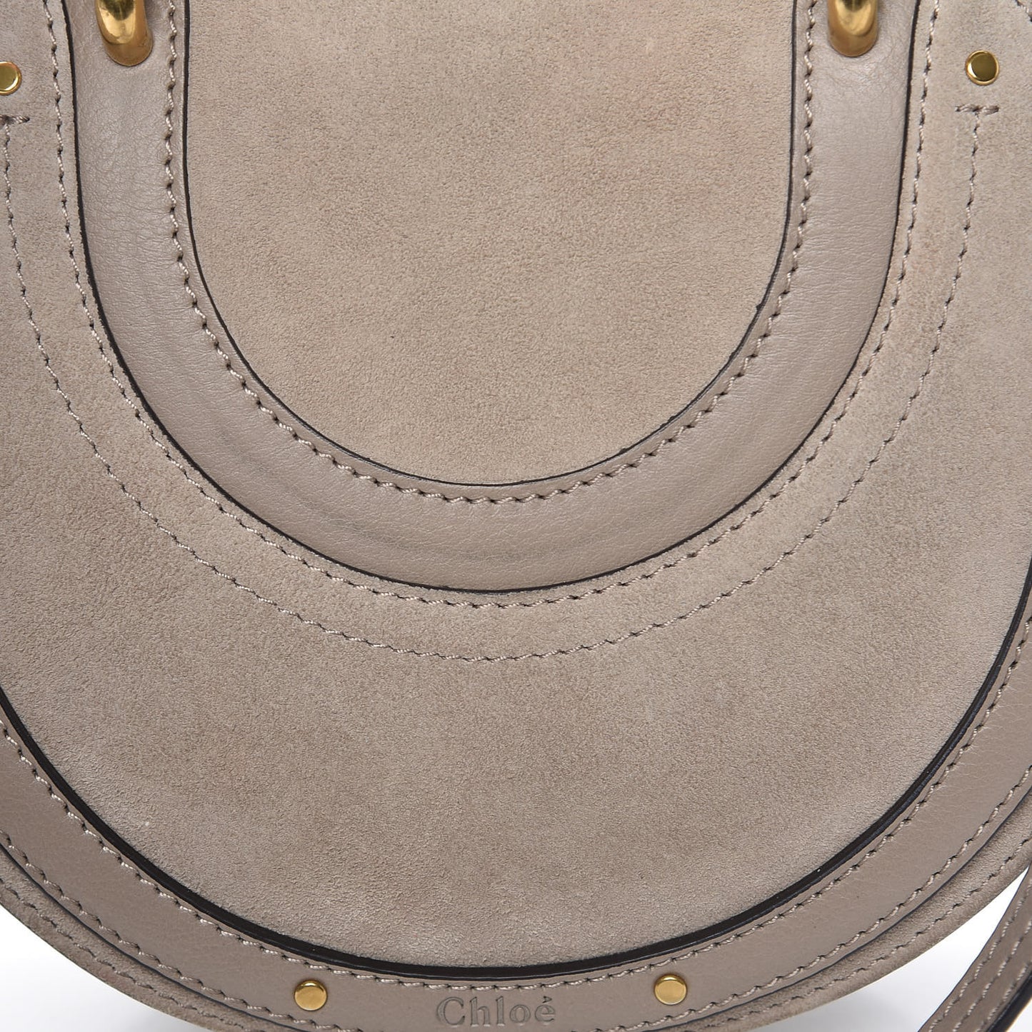 Calfskin Suede Small Pixie Bag Motty Grey